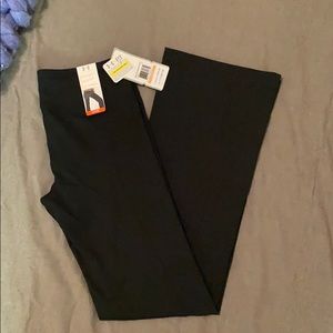 NWT Under Armour flare workout pants.